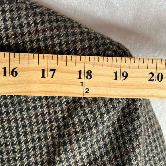Pendleton 38R Wool Silk Blend Tweed Herringbone Twill Blazer Sport Coat - Picture 6 of 10